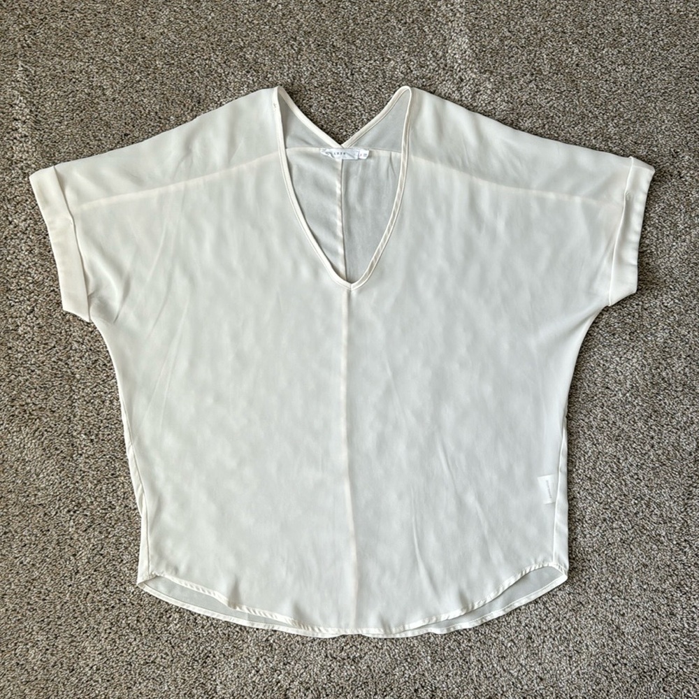 Lush Short Sleeve Blouse